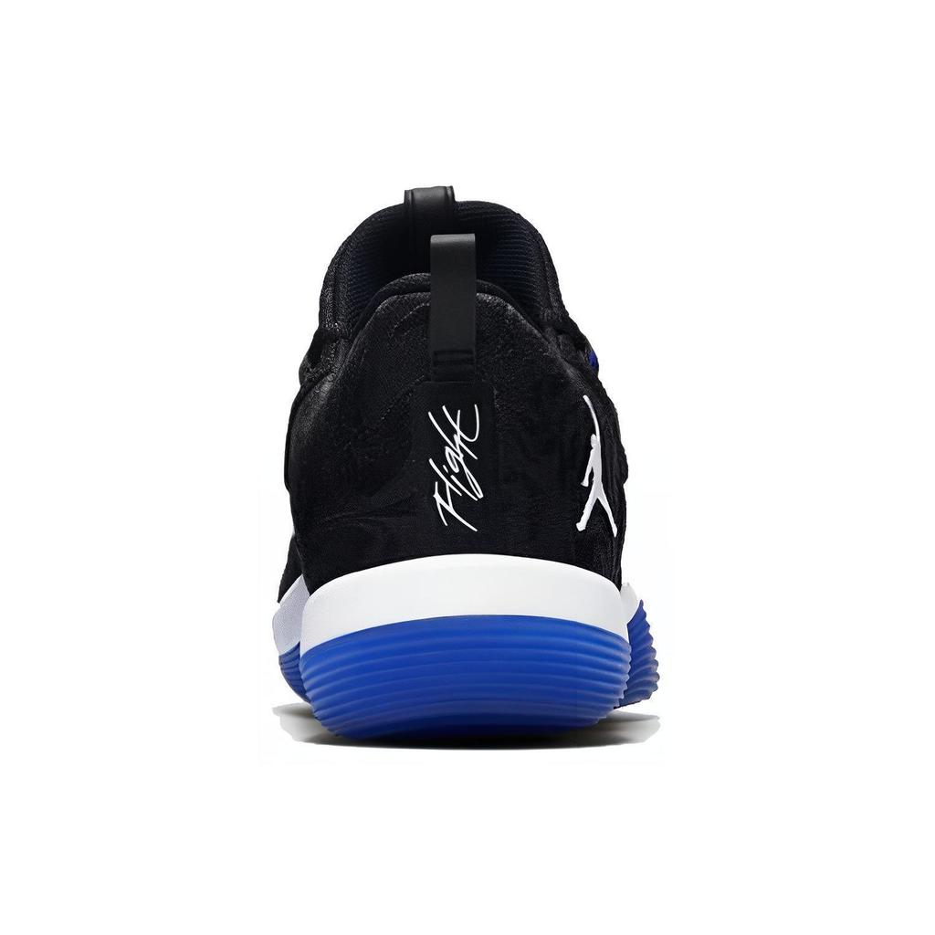 Jordan Super.Fly 2017 Round Toe Lace-Up Shock Absorbing Durable Low-Top Basketball Shoes Men sneaker Black AJ2664-007