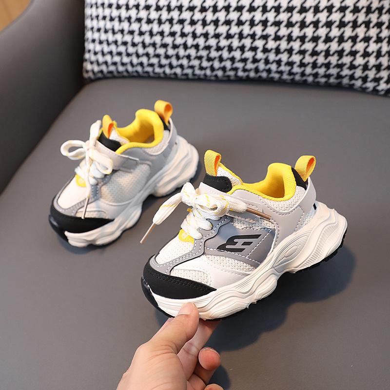 Spring and Autumn New1-6Years Old3Children's Dad Shoes, Soft-soled Lightweight Boys' Sneakers, Korean-style Girls' Running Shoes
