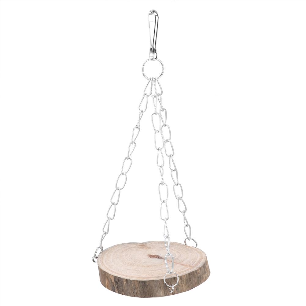Wooden Small Pet Hammock Hanging Bed Swing Safe Toy for Hamster Bird ParrotS