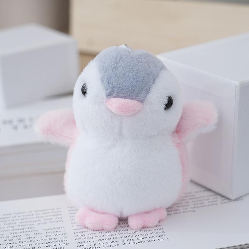 Penguin Plush Keychain Adorable Stuffed Animal Highquality Fluffy Toy Decoration For