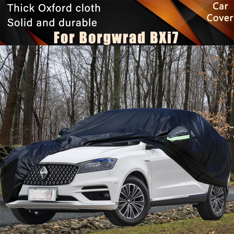 For Borgwrad BXi7 Car Full Outer Covers Outdoor Waterproof Dustproof Sun Rain Snow Protection Exterior Car Accessories