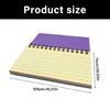 Small Twin-Wire Binding Notebook 50 Sheets Lined Pocket Colorful Notepads Small Wirebound Notepads for Journaling