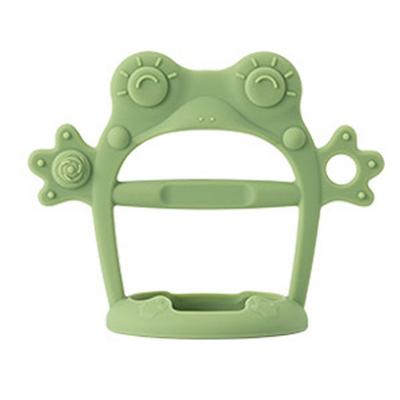 TGM Wrist Teether, Nozzle, Frog Celery Green, 1 Piece, Korean Baby Products