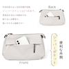 Genuine Leather Shoulder Bag for Crossbody With Zipper Large Commuting [MFFOR] Women, 2-way, Bag, Handbag, Crossbody, Shoulder, Handbag, Pocket,
