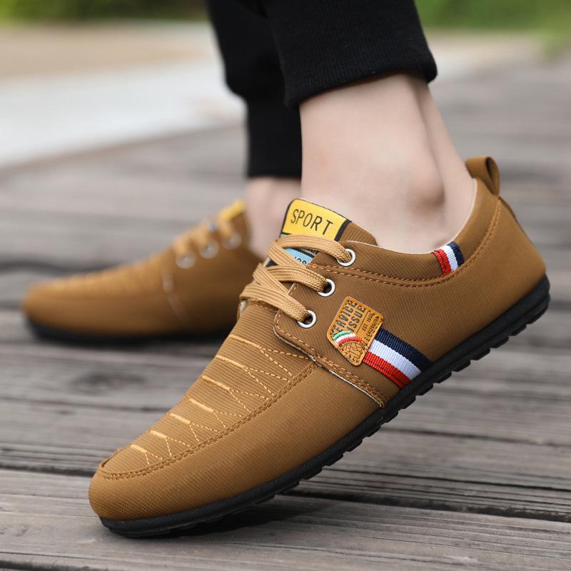 Große Größe Doudou Schuhe atmungsaktive Canvas Schuhe neue niedrige lässige Schuhe