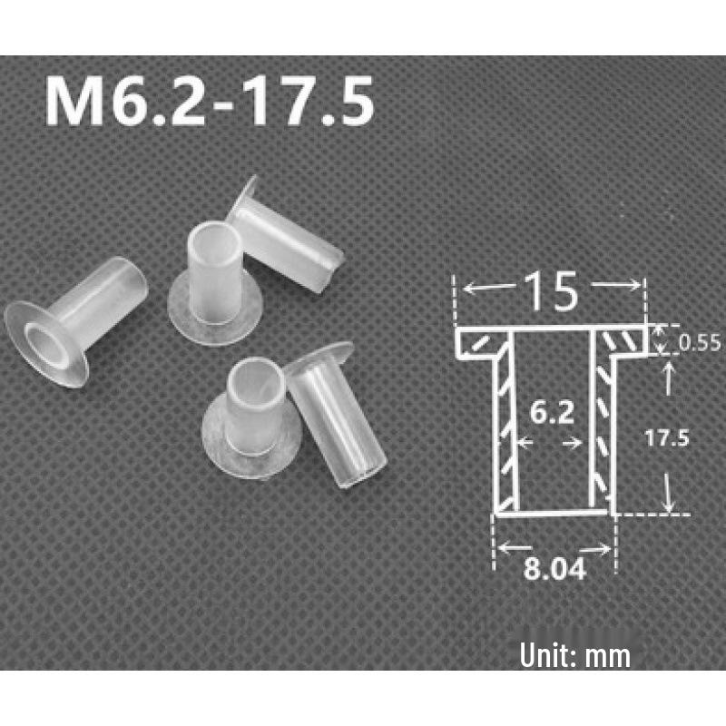 Nylon Wear-Resistant Insulating Step Washer Bolt Liner - Male-Female Screw Bushing