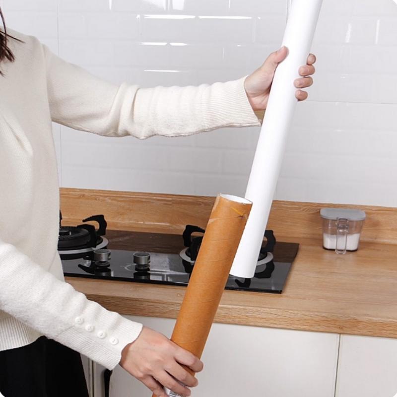 Küche Selbstklebende Ölbeständige Wandaufkleber Niedlicher Panda-Druck Öl Rauch Beständig Fliesenaufkleber Beweis Wasserdichte Tapete