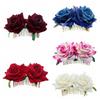 Rose Hairpin Bridesmaid Wedding Women Hair Accessory Bridal Flower Hair Comb