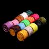 15 rulouri de pescuit cu musca beteala de chenille Materiale de legare a cristalelor nimfe streamers Fabricarea de momeli