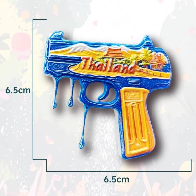 Thailand Refrigerator Stickers Bangkok Souvenirs The Songkran Festival Lotus Fridge Magnets Home Decoration Wedding Gifts