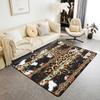 Frog Area Rug 3x5, Cartoon Frog Rug for Kids Boys Girls Teens, Kawaii Green Wild Animals Carpet, Cute Wildlife Farmhouse Rustic Funny Non Sl