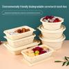 Biodegradable Corn Starch 5-Compartment Disposable Lunch Box