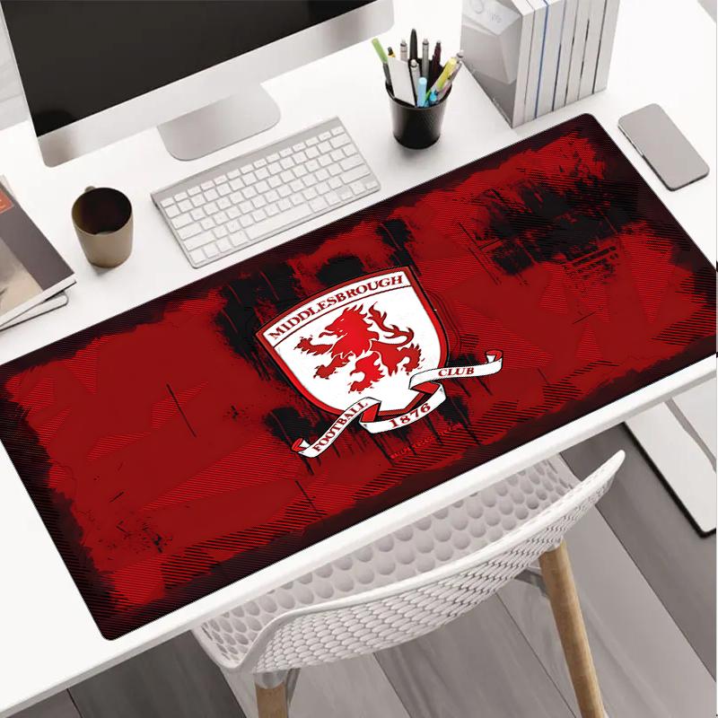 Middlesbrough Football Club Crest Mouse pad, Gaming Mouse Pad, keyboard pad, Desk Decor for computer notebook Fan Gift Birthday Gift