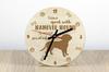 Hannoverscher Laufhund, Hannoverscher Hund, Hannoverscher Schweißhund - Uhr mit Hund, Holzuhr mit Gravur, Personalisierte Uhr von Art-Dog