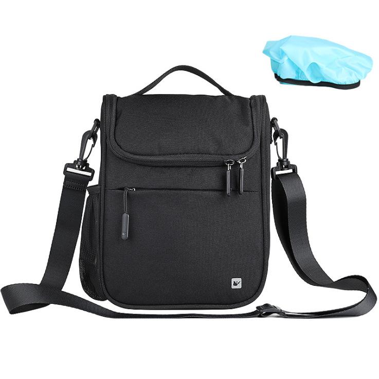 Bicycle Front Bag Large Capacity Multi-function Front Head Bag Folding Bike Electric Car Bag With Rainproof Cover