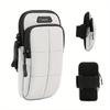 1Pc Waterproof Sports Phone Arm Bag - Running, Fitness, Cycling Arm/Wrist Storage