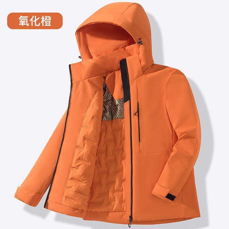 Sports outdoor jacket women and men autumn and winter windproof padded cotton warm soft shell mountaineering travel clothes cotton jacket