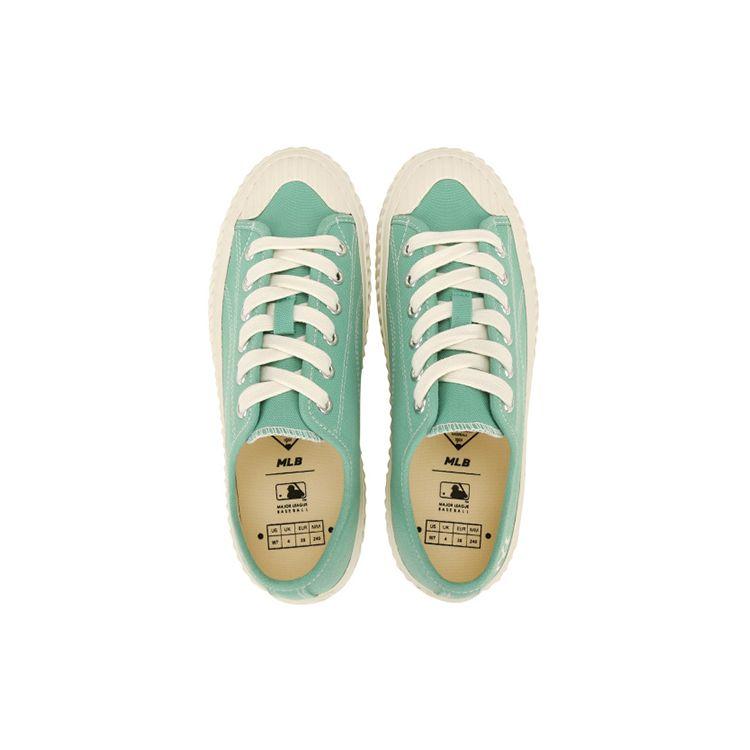 MLB Playball Casual Comfortable Versatile Non-Slip Wear-Resistant Low-Top Canvas Shoes Unisex sneakers Green 32SHP1111-50K