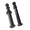 Carriage Bolt with Nut Black Exercise Equipment Oval Fasteners