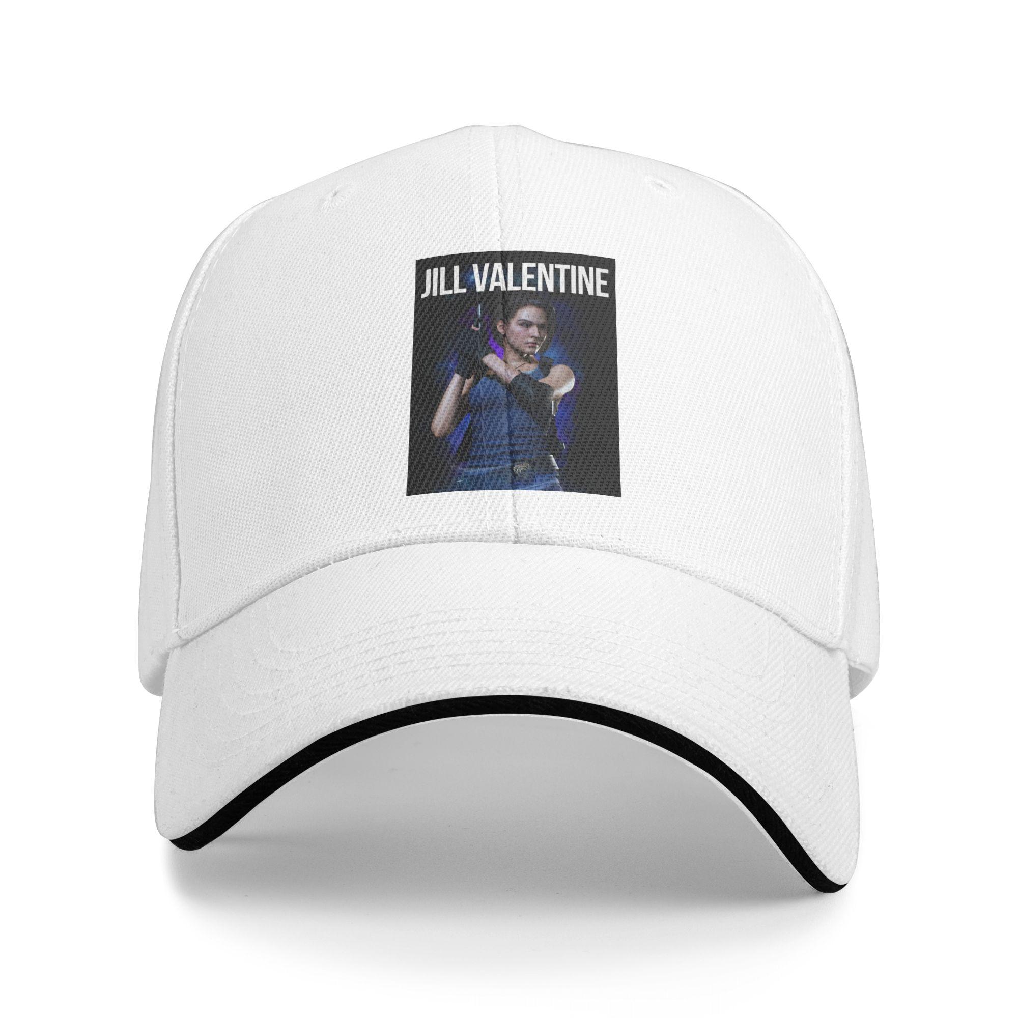 

Residents Evils Game Jill Valentine Casual Baseball Cap Outdoor Gym Hip Hop Hats Summer Hot Sale Men Women Fashion Snapback Cap As Picture белый