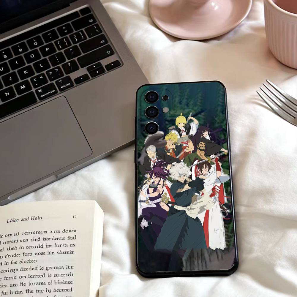 HOT H-Hell's Anime Paradise Phone Case For Samsung S25,24,23,22,30,21,10,9,Ultra,Plus,Lite,FE,4,5 G Soft Black Case