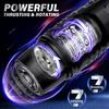 Automatic Male Masturbator Sex Toys for Men - Adult Toy Male Sex Toys with 7 Thrusting And 7 Rotating Modes Hands Free Pocket Pussy Sex Toys