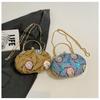 Glitzer Abendbankett Tasche Exquisite Elegante Handtasche Retro Glänzend Umhängetasche Damen