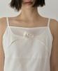 REORG Asp Floral Point Sleeveless Ops White