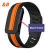 Cinturino per Orologio Sportivo per WHOOP 5.0/MG in Silicone Regolabile Impermeabile Morbido Resistente all'Usura Cinturino di Ricambio per WHOOP 5.0 ECG-MG