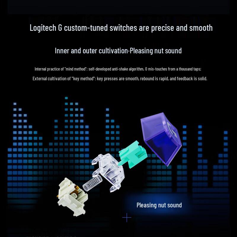 Logitech G316 X 98-Key 8K Wired Hot-Swappable RGB Mechanical Keyboard