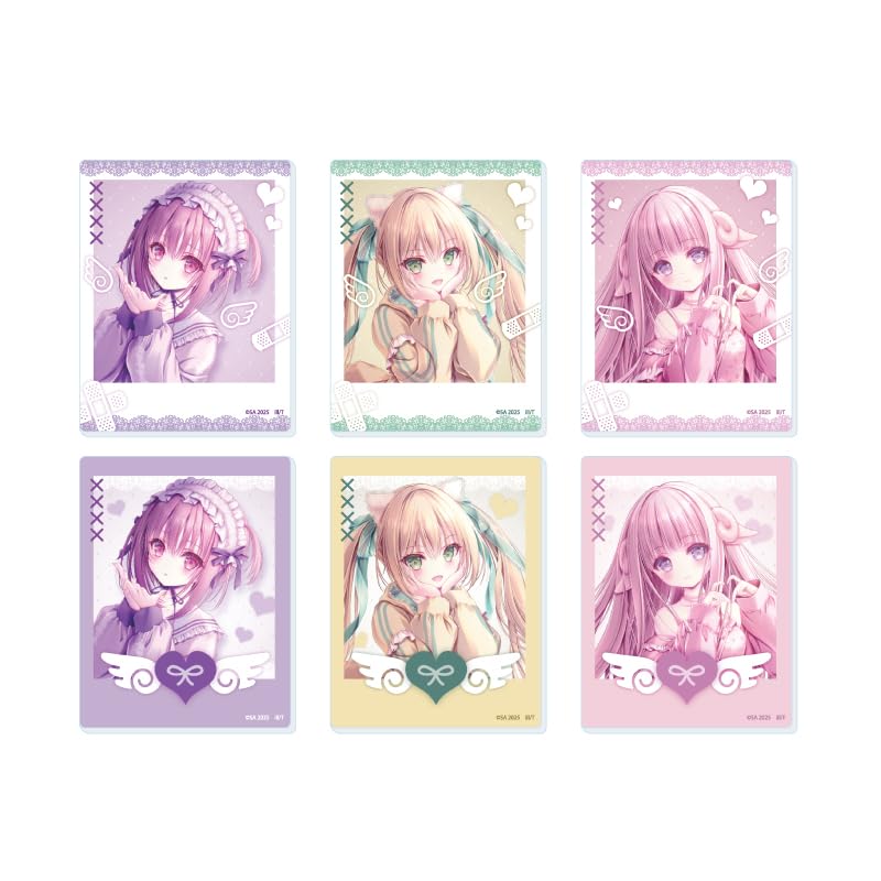 01 Drawn Acrylic Card Complete Set of Ro-Kyu-Bu! [Newly Illustration] (Box 6)