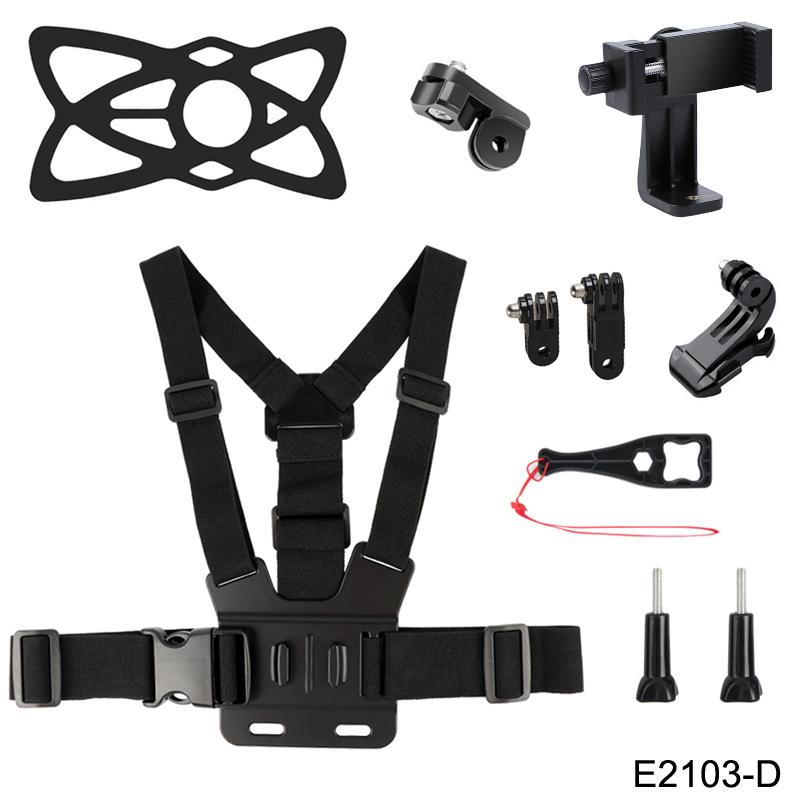 Chest Strap Mount Belt for Mobile Phone iphone 14 Holder Chest Strap for GoPro Hero 11 10 9 8 DJI Action Camera Accessories POV 6