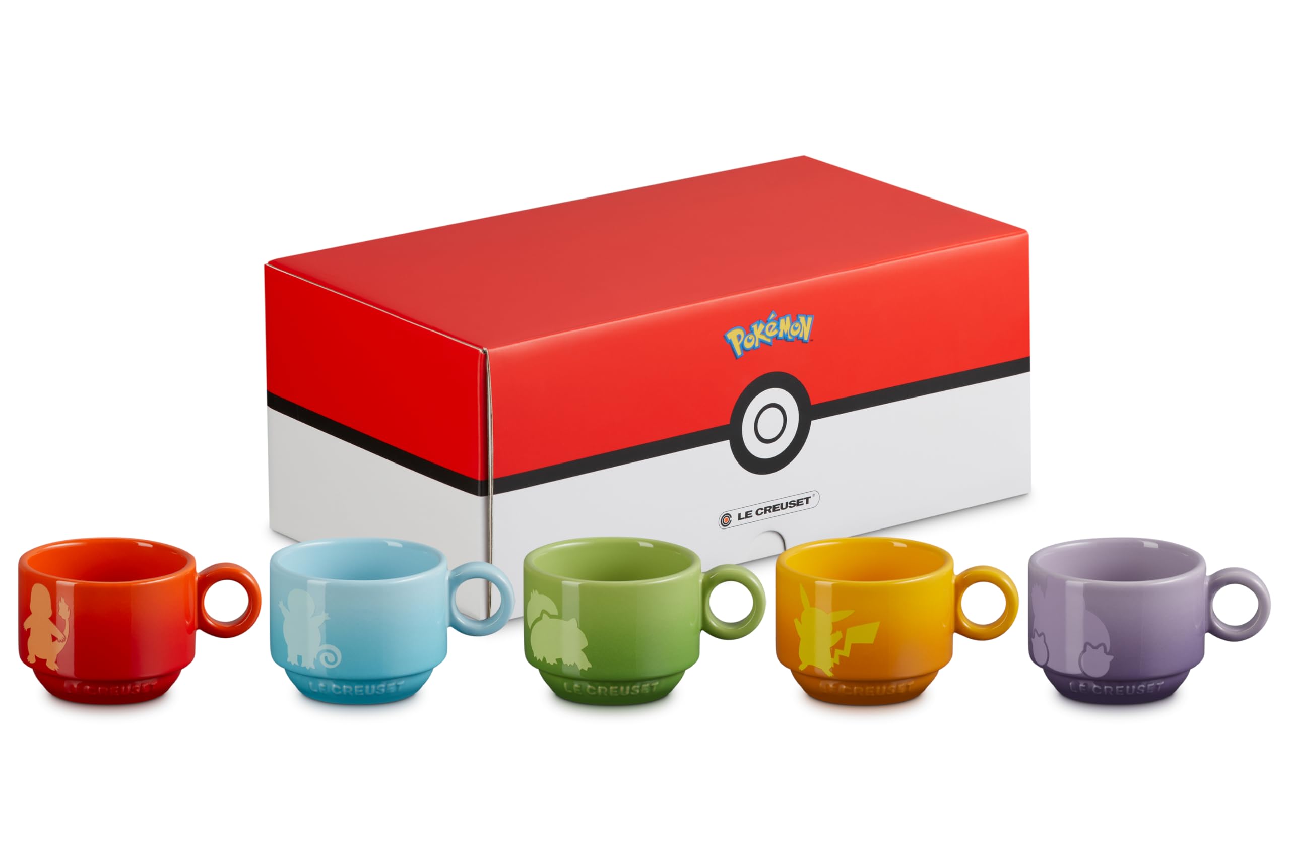 

Кружка Le Creuset Pokemon Stacking (5 кусков)