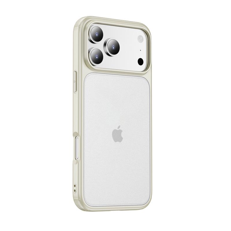 Apple iPhone 17 Pro Max Magnetiskt Transparent Airbag-skal - Fulltäckande Fallskydd