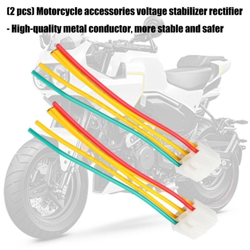 Universelles Motorrad zu Konverter-Kit Doppelte Gleichrichter Starker Motorrad Spannungsregler für YBR125