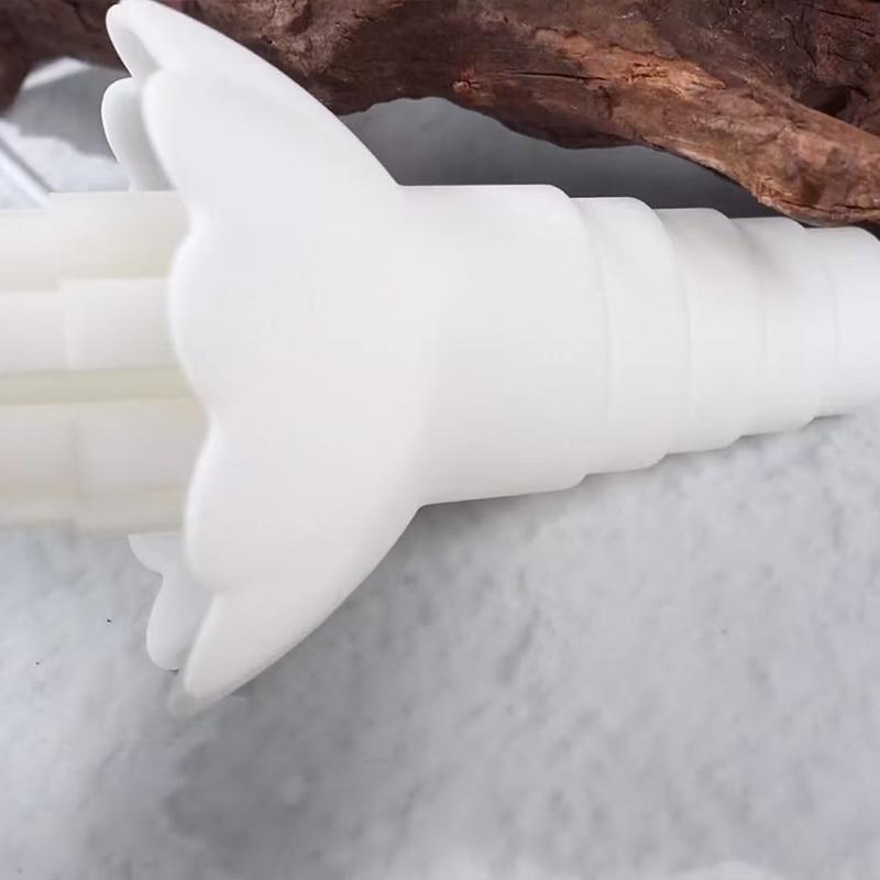 2pcs with No Waste Funnel Adapter Compatible with Soap Shampoo Universal Bottle Emptying Kit Reusable Liquid Transfer Connector