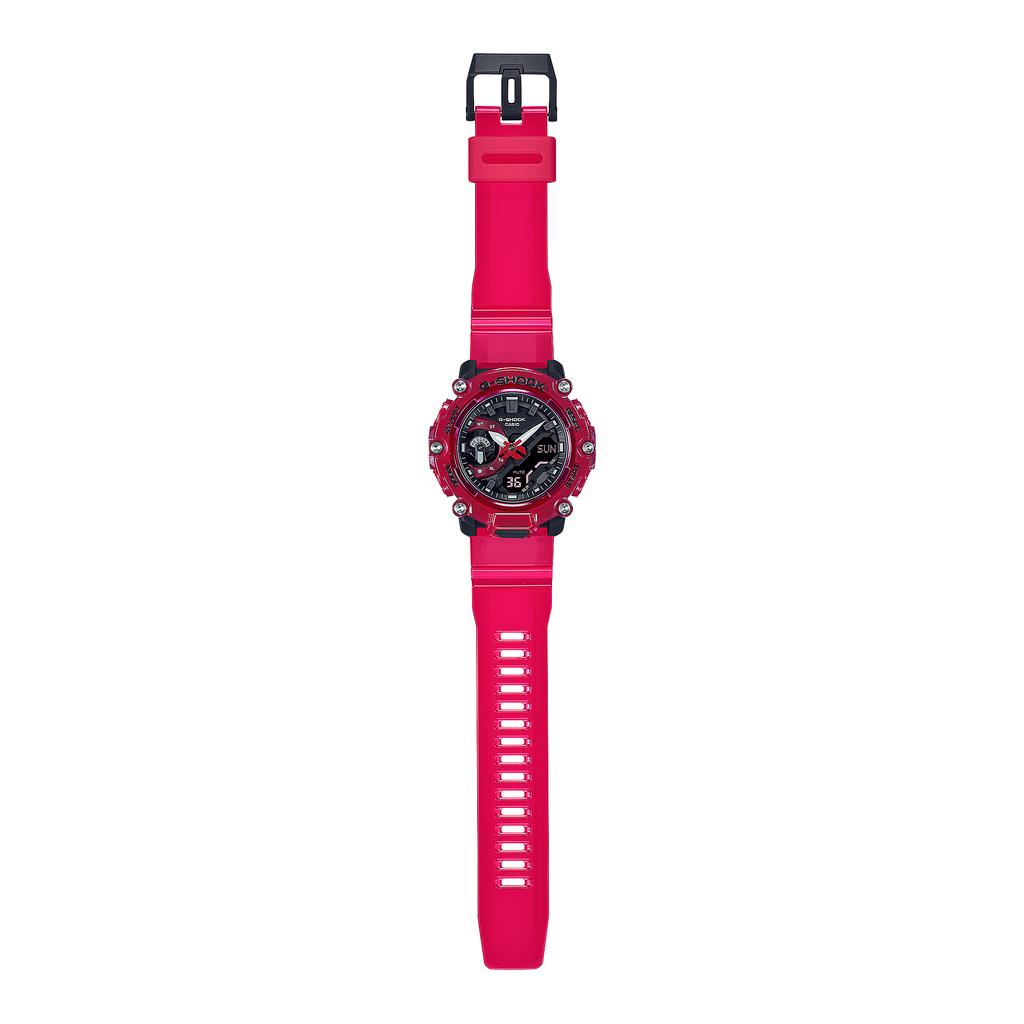 Casio Men's Resin 200M Water Resistant Digital Shock Resistant Quartz Watch GA-2200SKL-4A