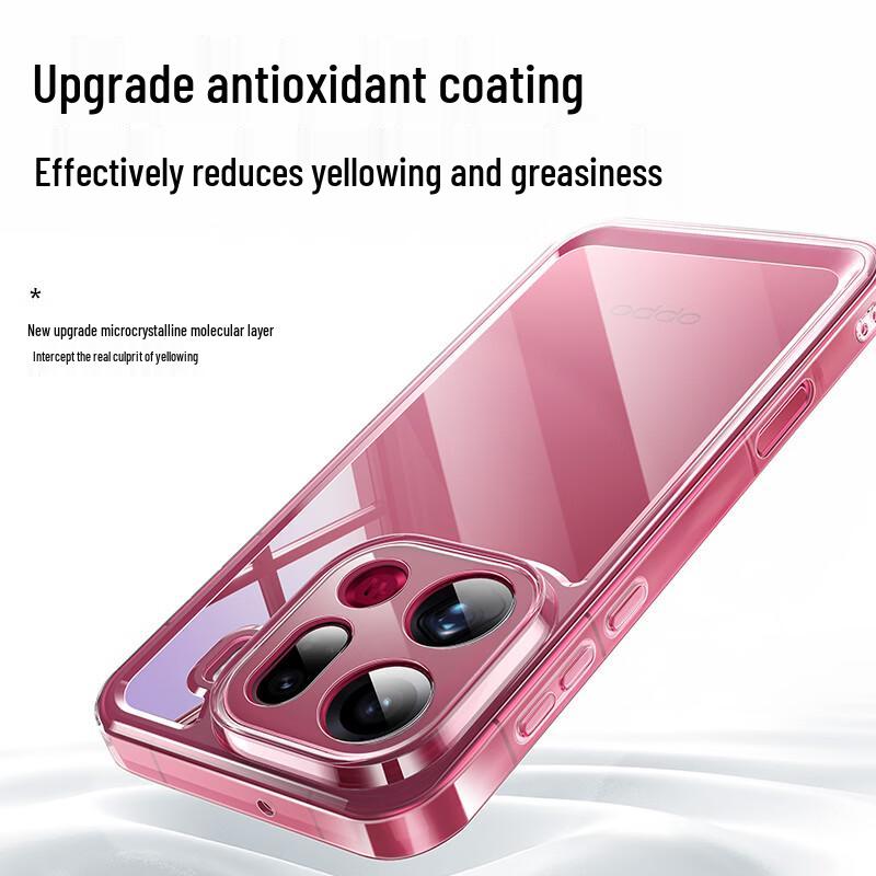 OPPO Find X9 Transparent TPU Phone Case