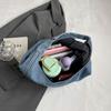 Daily Women Shoulder Bag High-capacity Wallet/Cosmetics Storage Ladies Denim Fabric Denim Tote