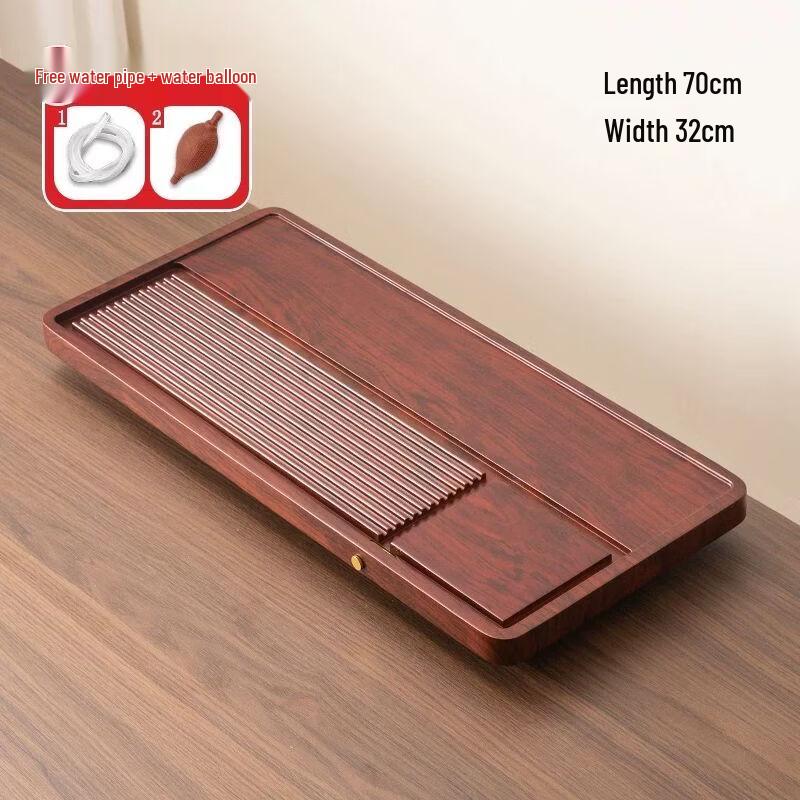 Modern Solid Wood Rectangular Tea Tray