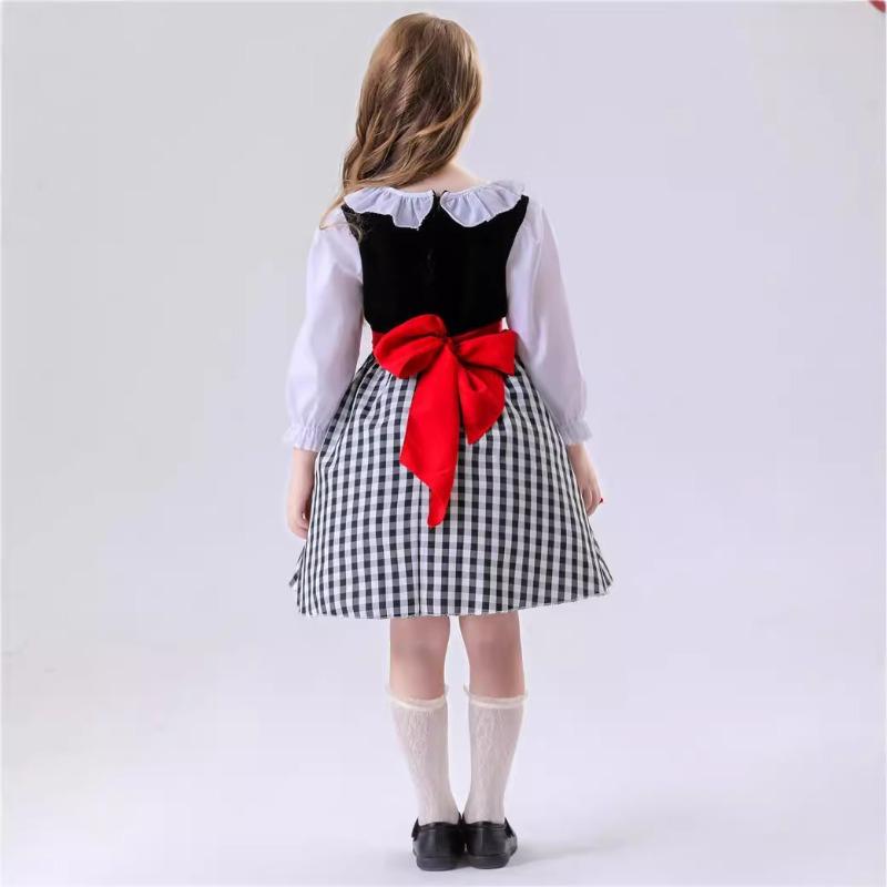 Halloween Children's Little Red Riding Hood Big Bad Wolf Costume, Stage Role-playing Costume