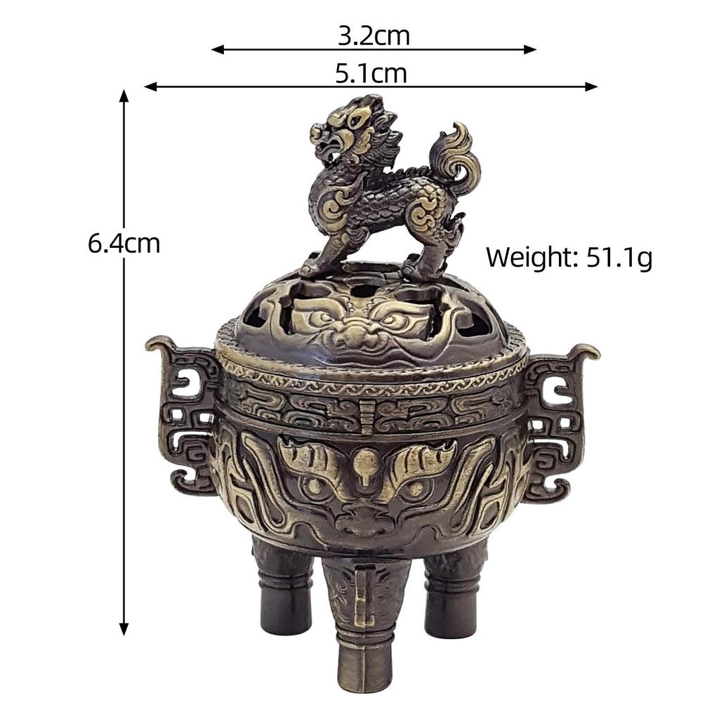 Auspicious Cloud Natural Bedtime Incense Coils - Goose Pear & Pine Cone Scent