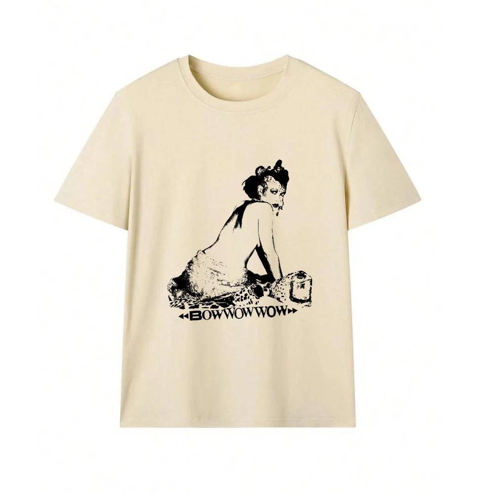 Bow wow wow yellow short sleeve tshirt s5xl S