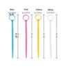 Simple Disposable Mouth Mirror Non-slip Safety Plastic Dental Tooth Mirror Anti-fog Inspection Mirror Dentist Tool
