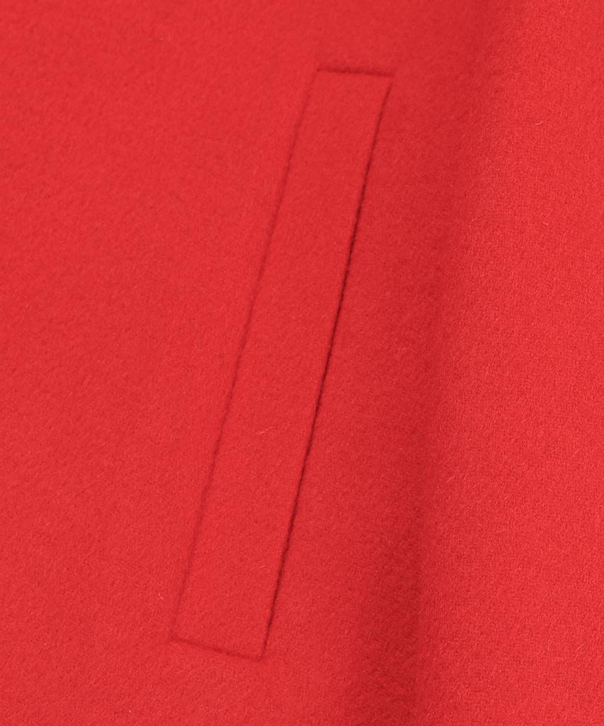 Musee Zaha Merino Wool Handmade Short Coat_Red