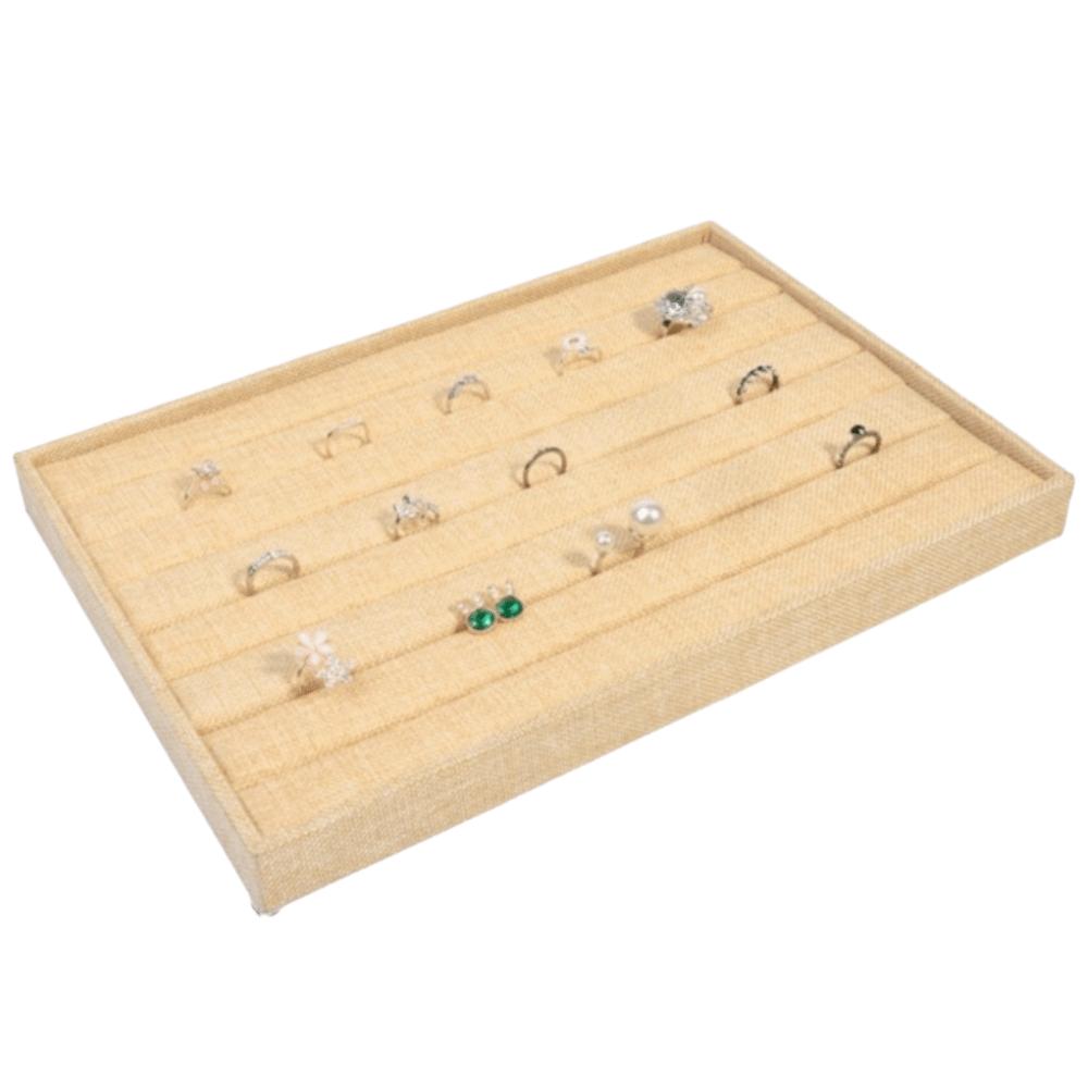Multifunctional Linen Jewelry Tray Retro Jewelry Organizer Jewelry Box  Boutique