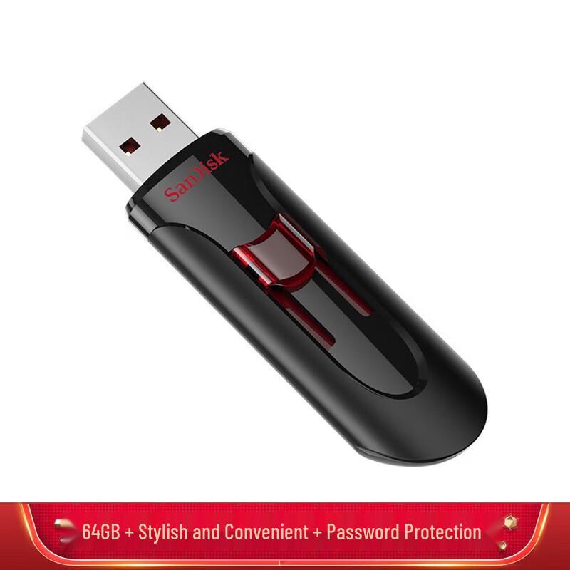 SanDisk CZ600 64GB USB 3.0 Flash Drive