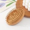 Bamboo and Wood Air Cushion Comb, Scalp Massage Comb, Suitable for Combing Wet or Dry Hair, Suitable for Everyone To Use