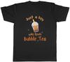 Bubble Tea TShirt Unisexs Just A Boy Who Loves Bubble Tea Unisex Tee Gift