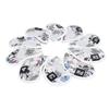 10pcs Golf Iron Covers Skull Pattern PU Scratch Proof Club Iron Head Protector for Daily Use